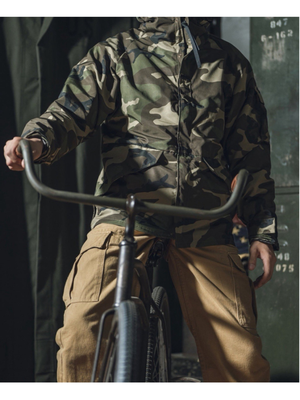 ECWCS Woodland Camo Parka Sz L